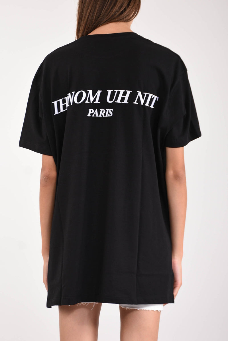 IH NOM UH NIT T-shirt dress whit quote and logo