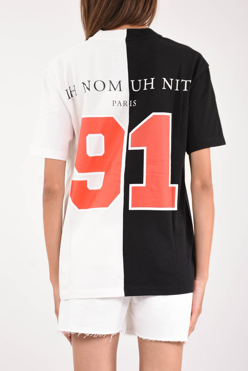 IH NOM UH NIT T-shirt whit double chicago player number and logo on back