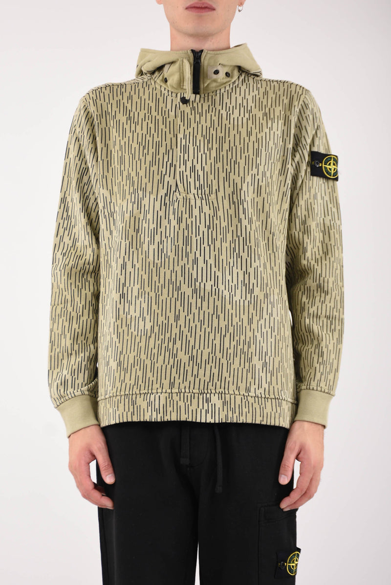 STONE ISLAND Felpa con cappuccio