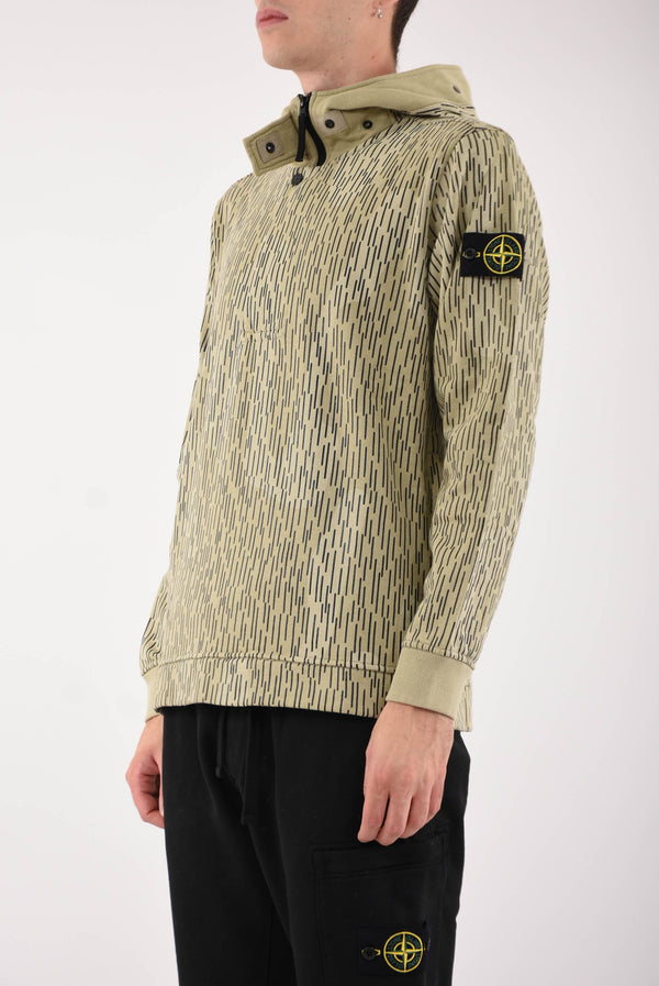 STONE ISLAND Felpa con cappuccio