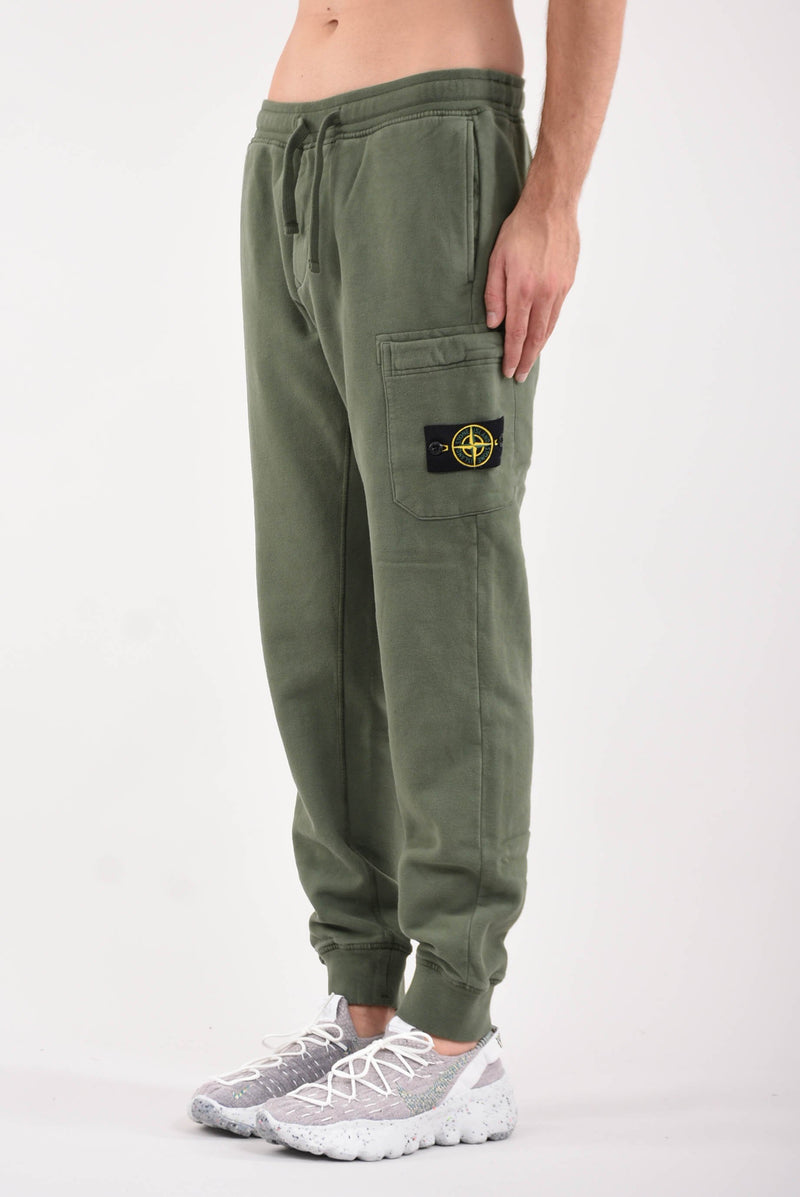 STONE ISLAND Pantaloni jogging in cotone