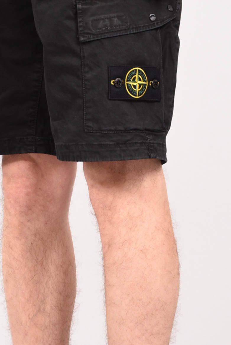 STONE ISLAND Bermuda tinto in capo