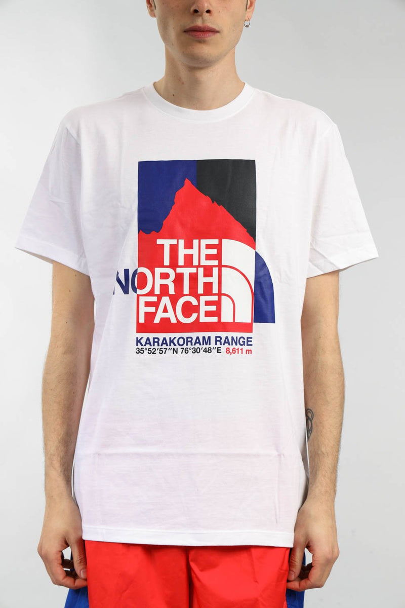 THE NORTH FACE T-shirt karakoram in cotone