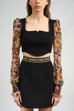 VERSACE JEANS COUTURE crop top