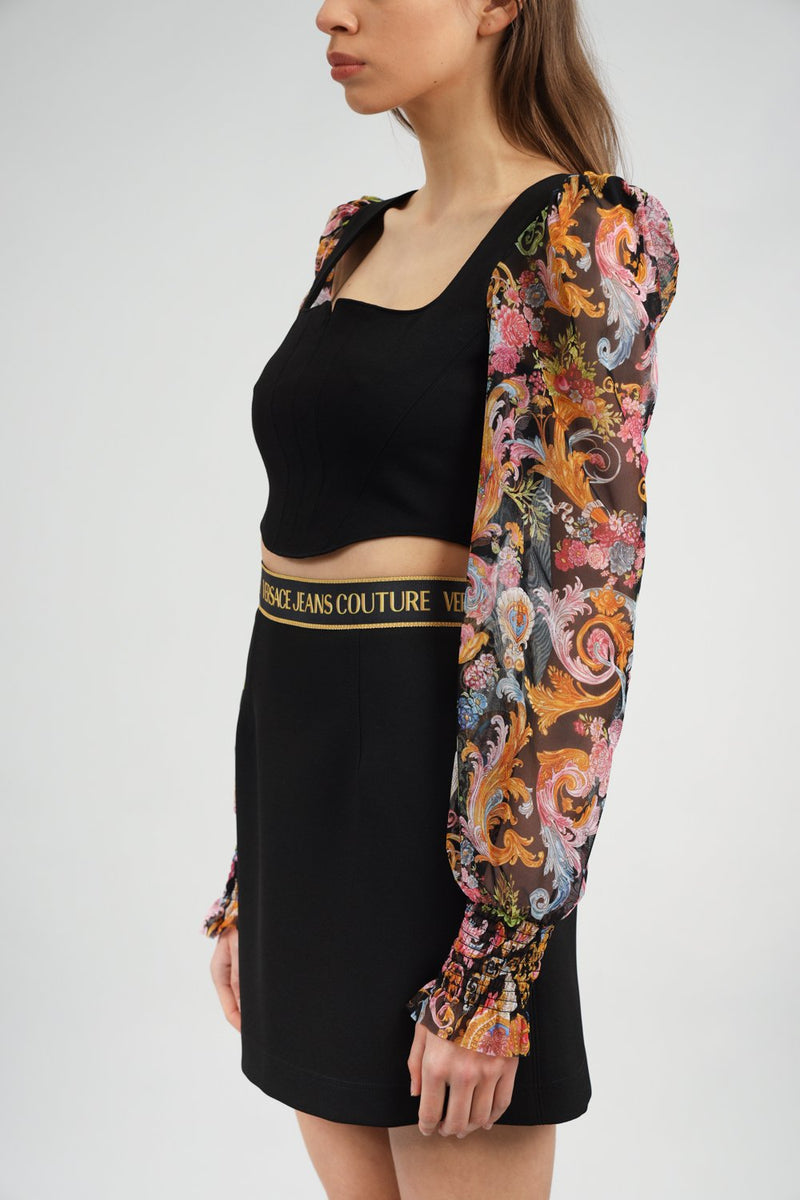 VERSACE JEANS COUTURE crop top