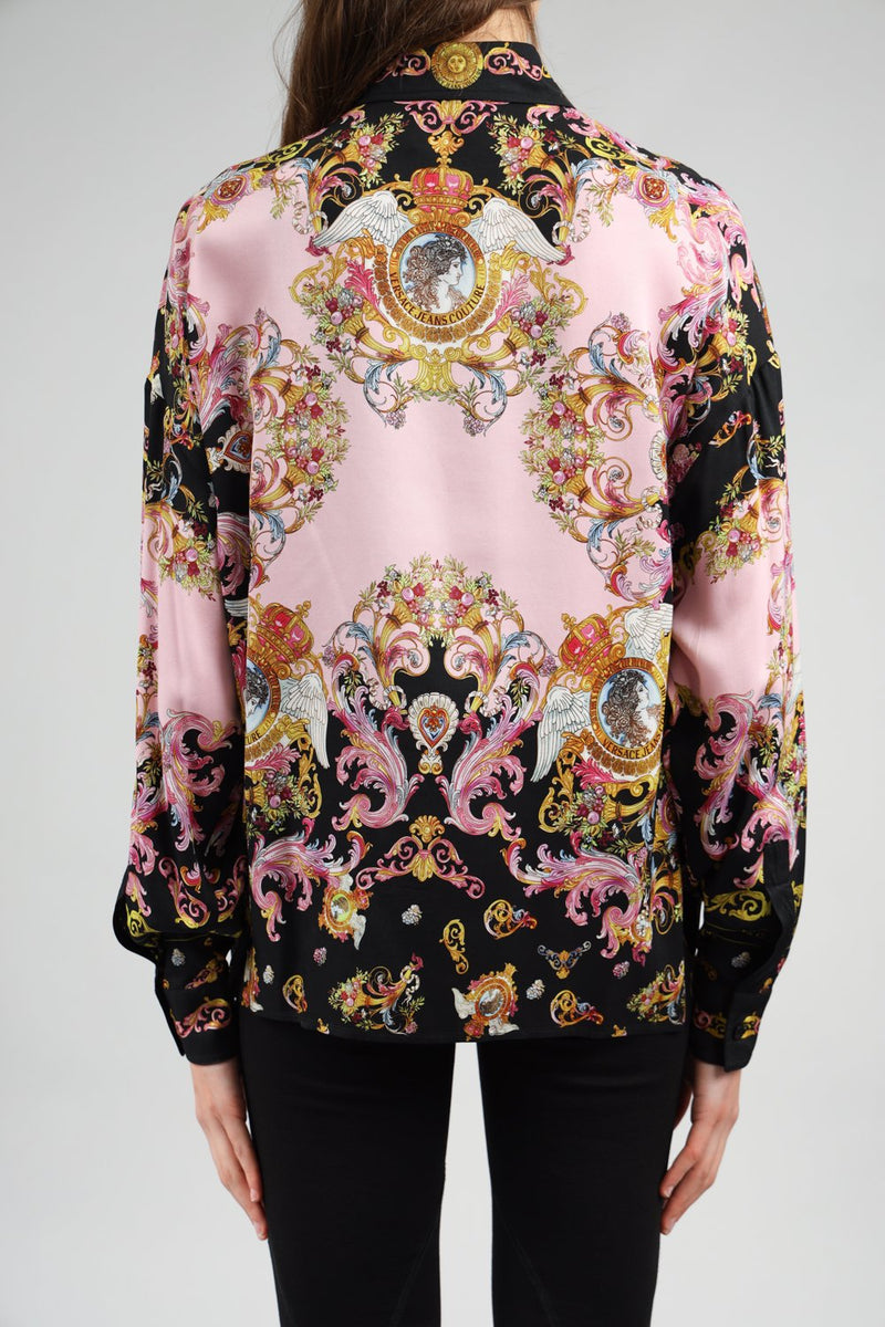 VERSACE JEANS COUTURE camicia maniche lunghe