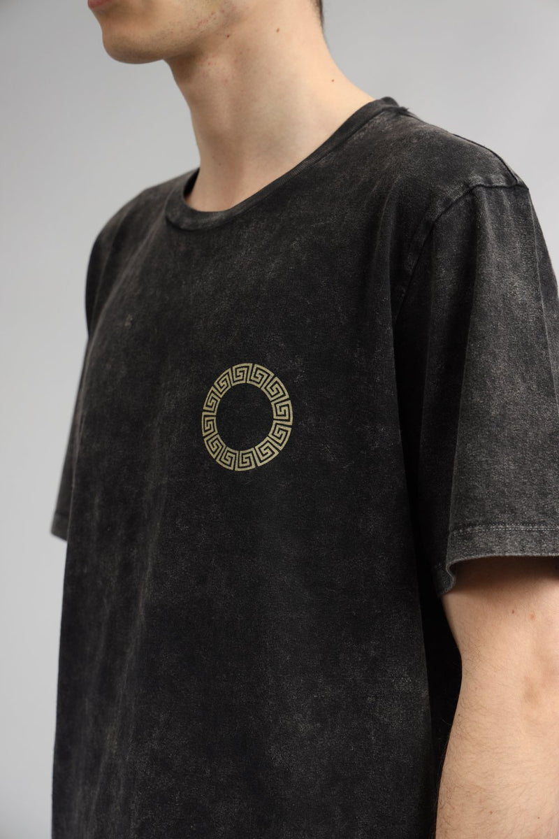 DANILO PAURA T-shirt con stampa in cotone