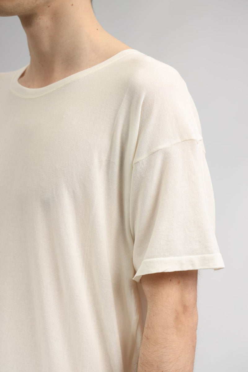 LANEUS T-shirt over in cotone