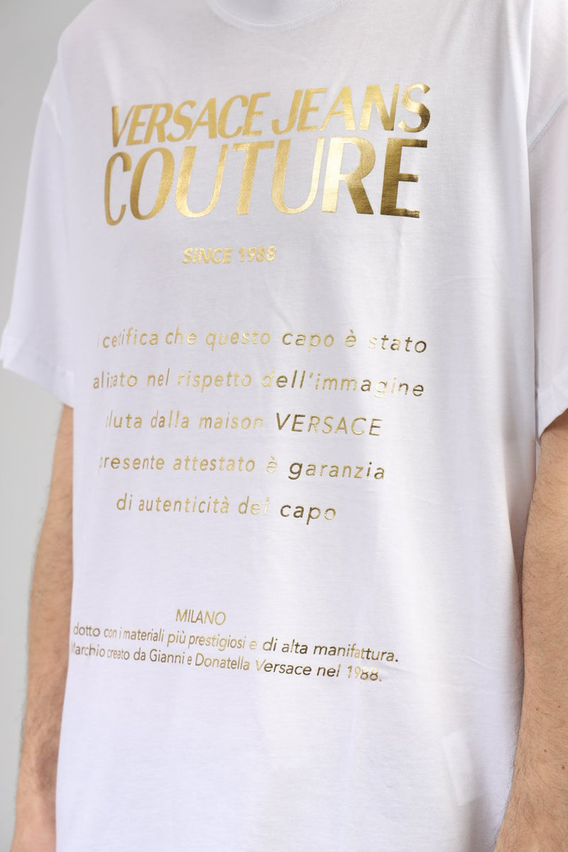 VERSACE JEANS COUTURE T-shirt con stampa