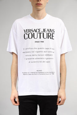 VERSACE JEANS COUTURE T-shirt con stampa