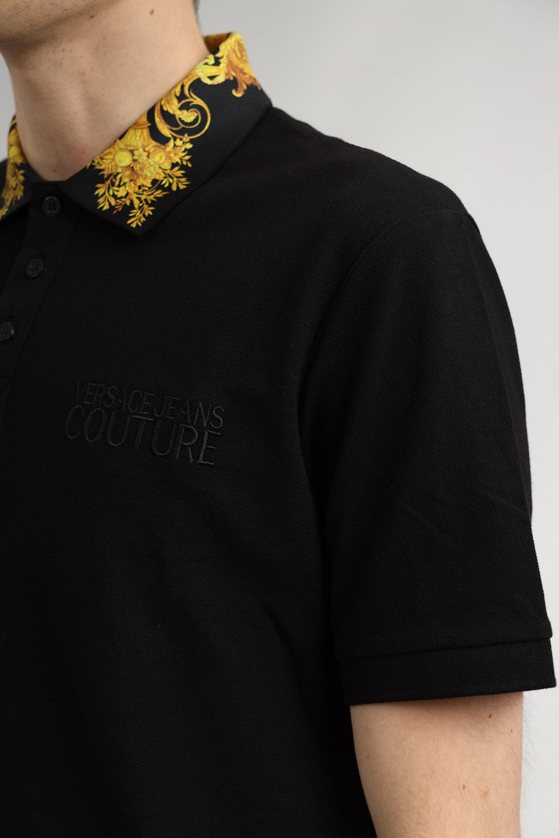 VERSACE JEANS COUTURE Polo con stampa