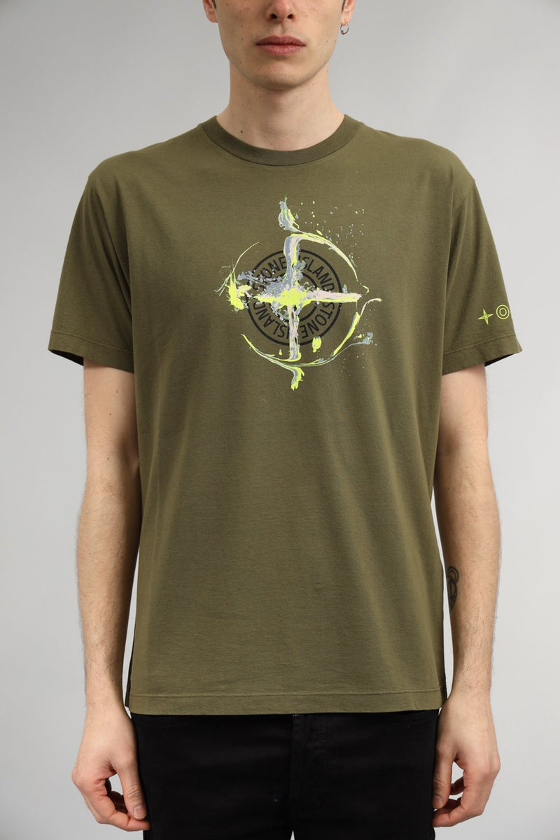 STONE ISLAND T-shirt marble one