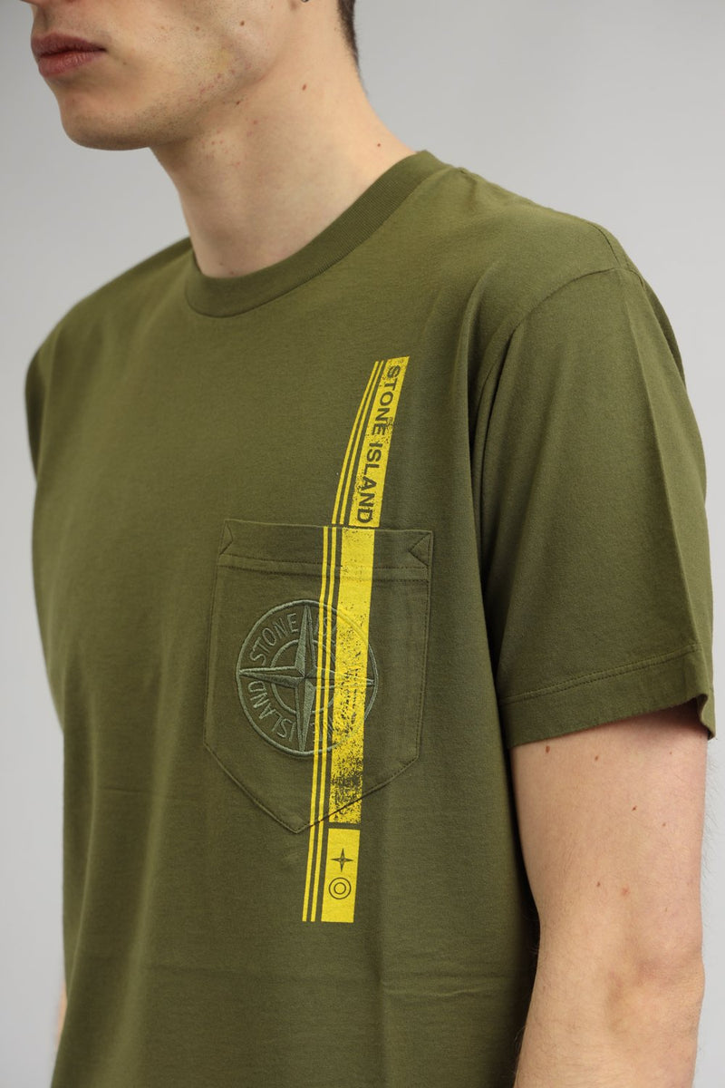 STONE ISLAND T-shirt block four