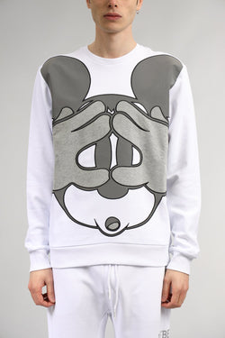 ICEBERG Felpa micky mouse in cotone