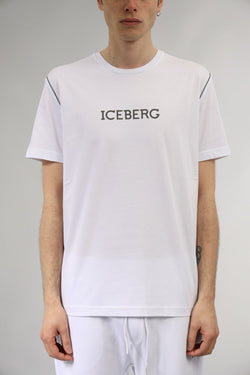 ICEBERG T-shirt con logo in cotone