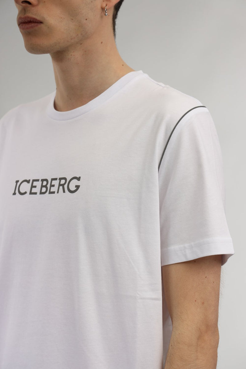 ICEBERG T-shirt con logo in cotone