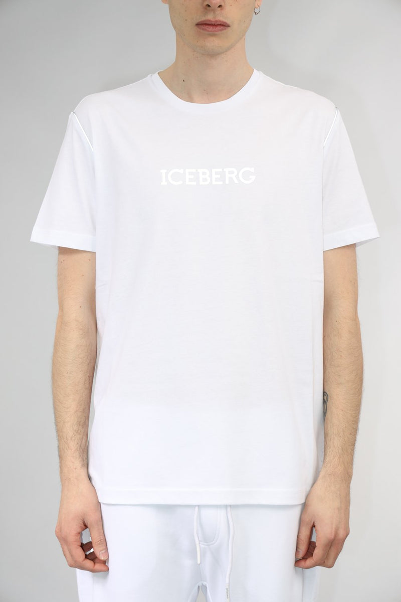 ICEBERG T-shirt con logo in cotone