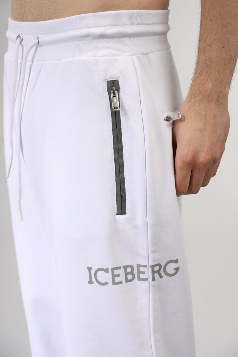 ICEBERG Pantaloni jogging in felpa