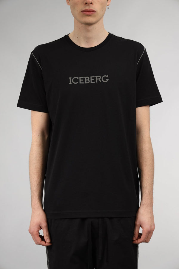 ICEBERG T-shirt con logo in cotone