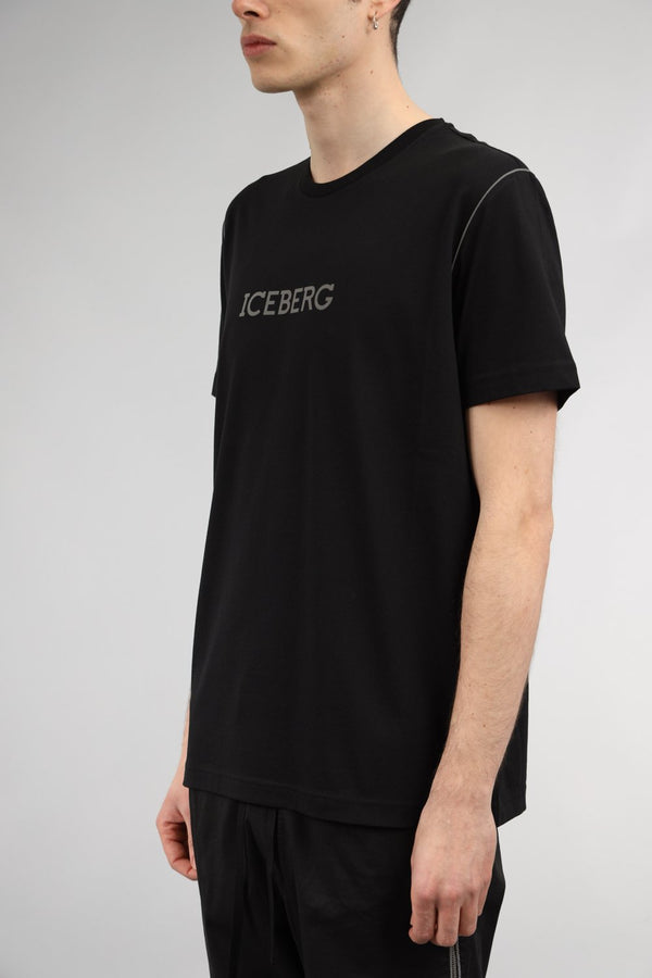 ICEBERG T-shirt con logo in cotone