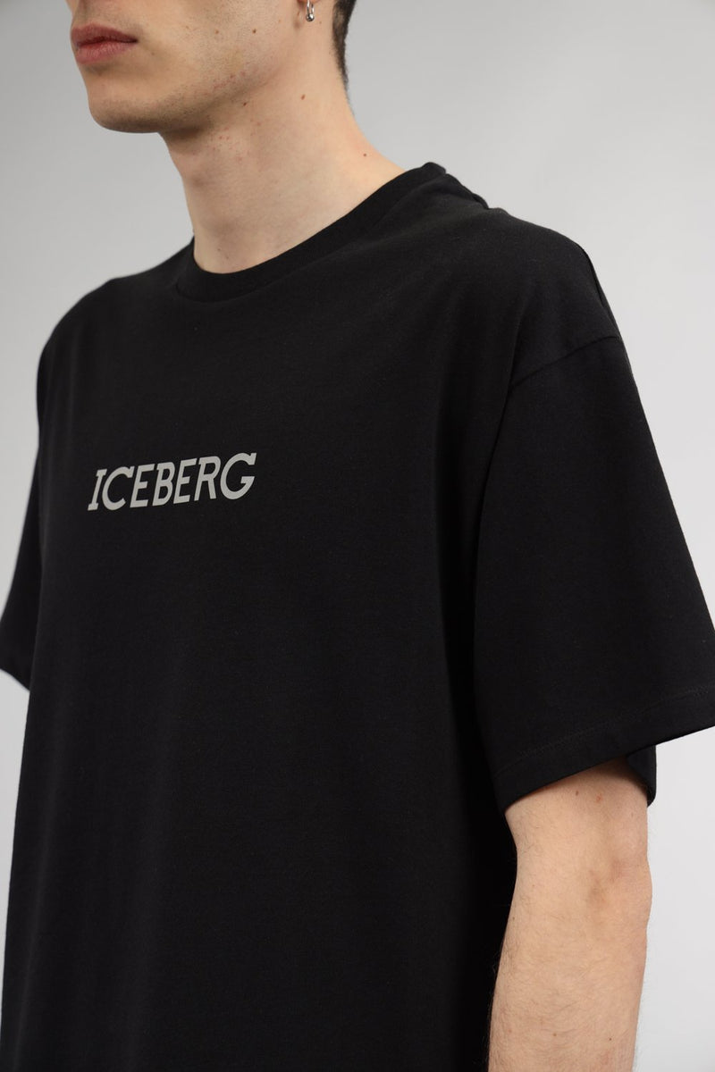 ICEBERG T-shirt con logo in cotone