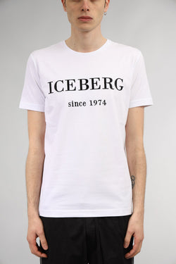 ICEBERG T-shirt con logo in cotone