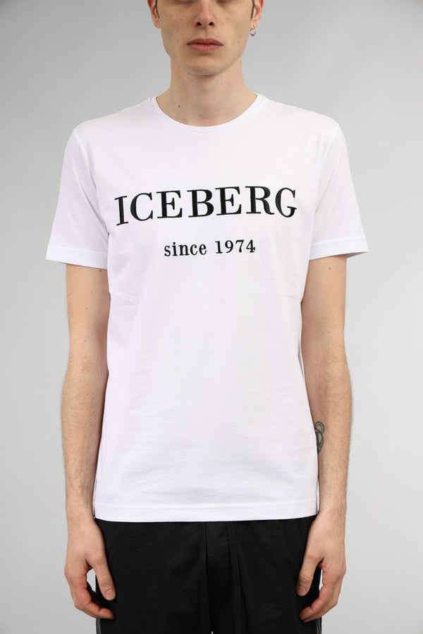 ICEBERG T-shirt con logo in cotone