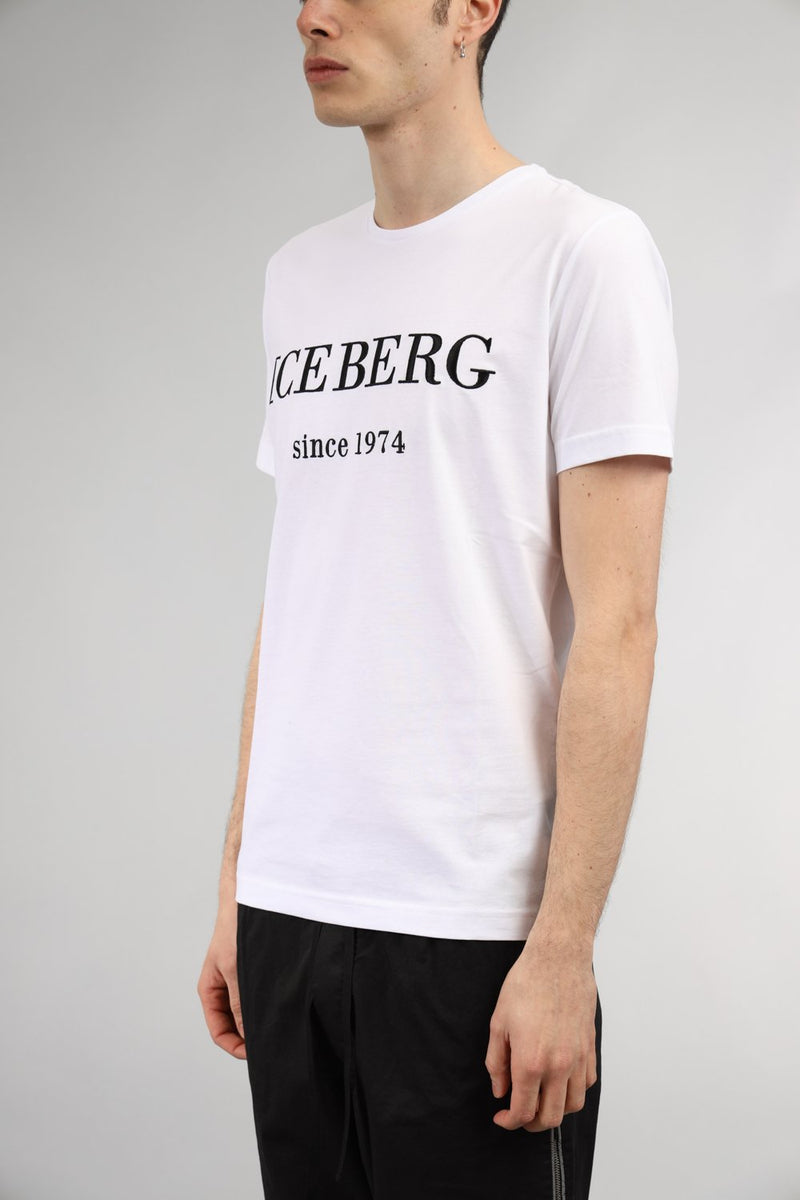 ICEBERG T-shirt con logo in cotone