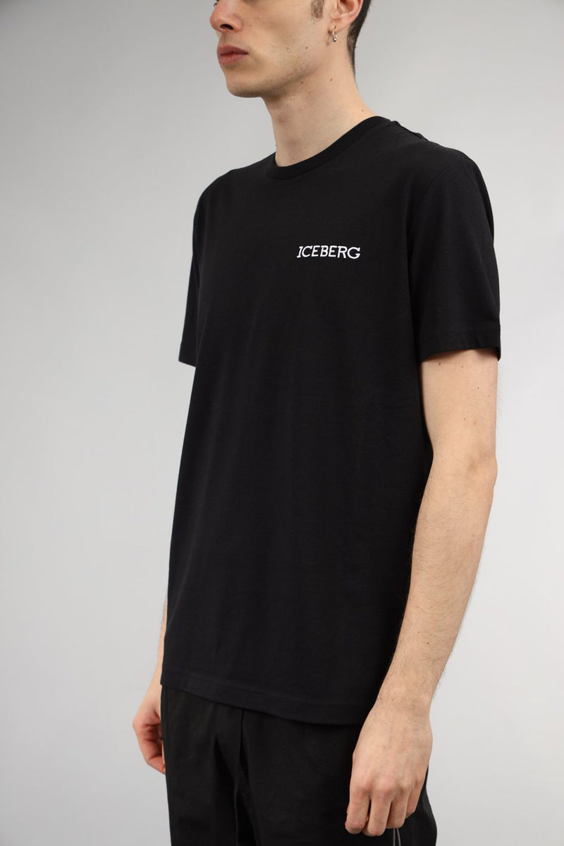 ICEBERG T-shirt con logo in cotone