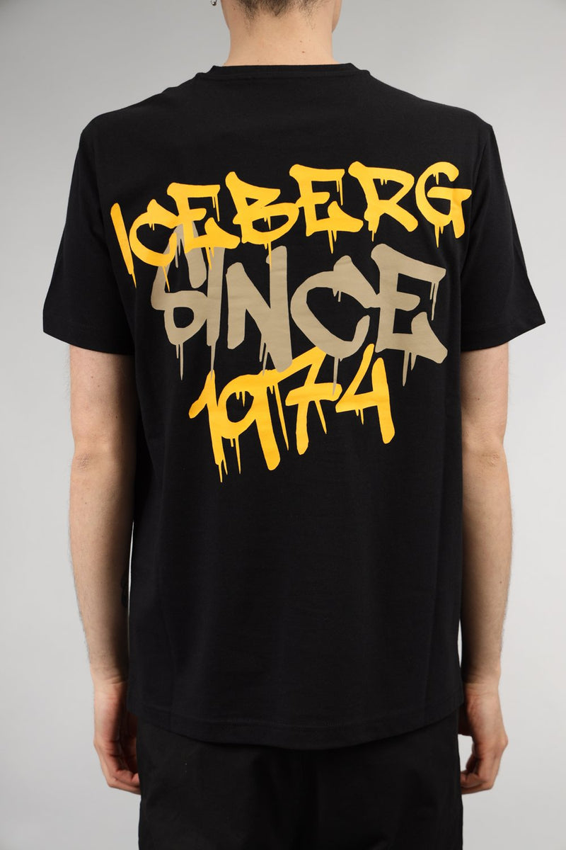 ICEBERG T-shirt con logo in cotone