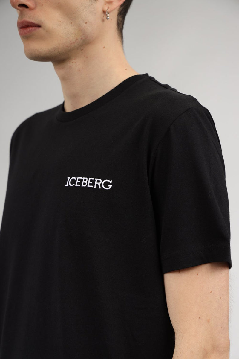 ICEBERG T-shirt con logo in cotone