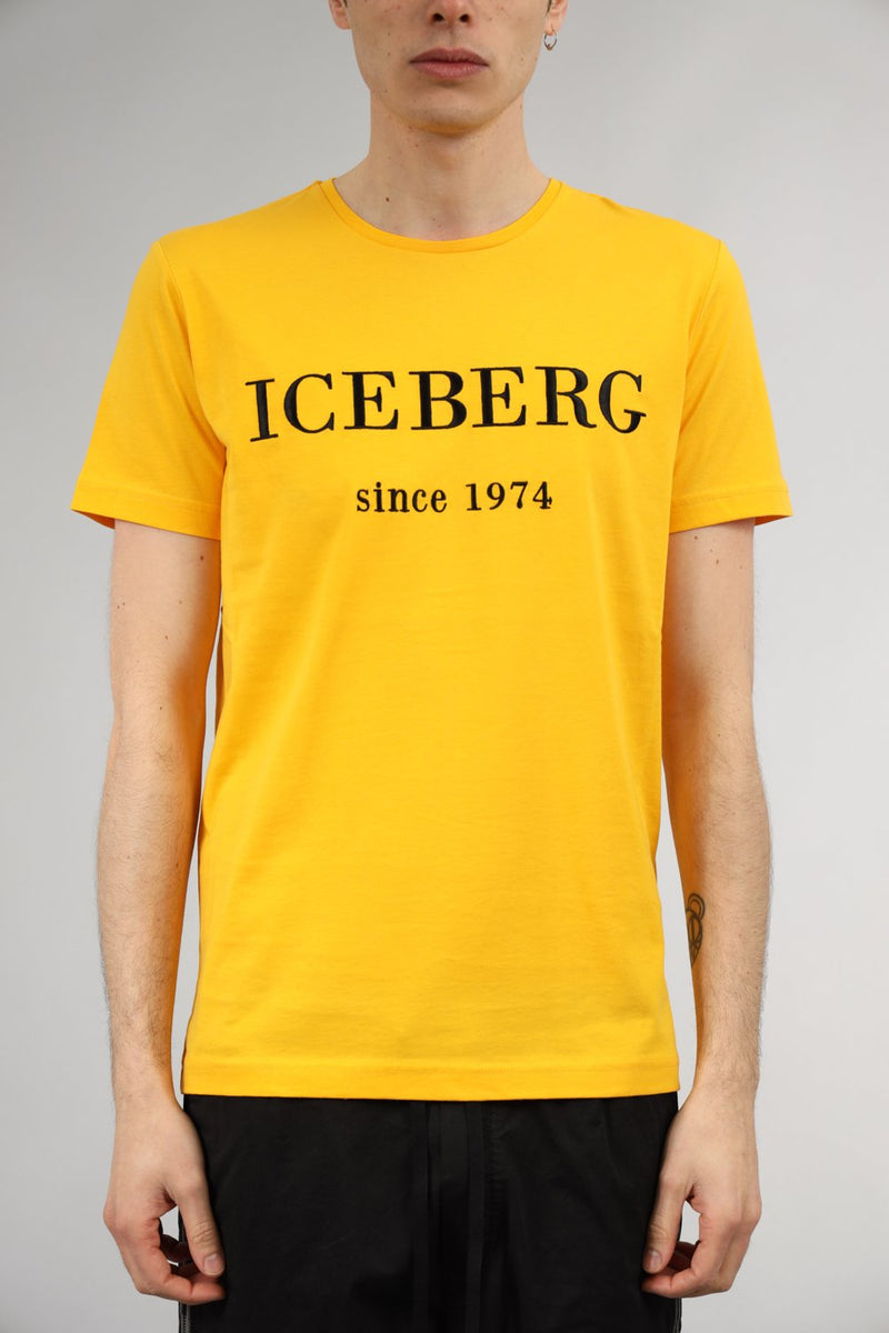 ICEBERG T-shirt con logo in cotone