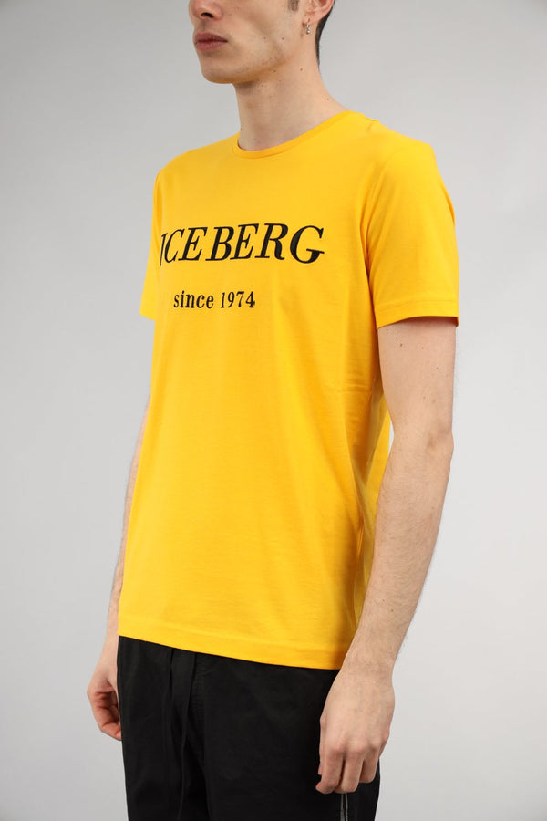 ICEBERG T-shirt con logo in cotone