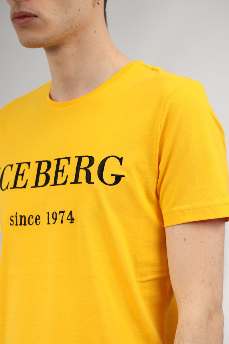 ICEBERG T-shirt con logo in cotone