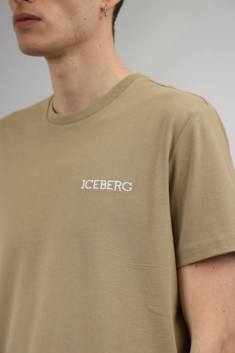 ICEBERG T-shirt con logo in cotone