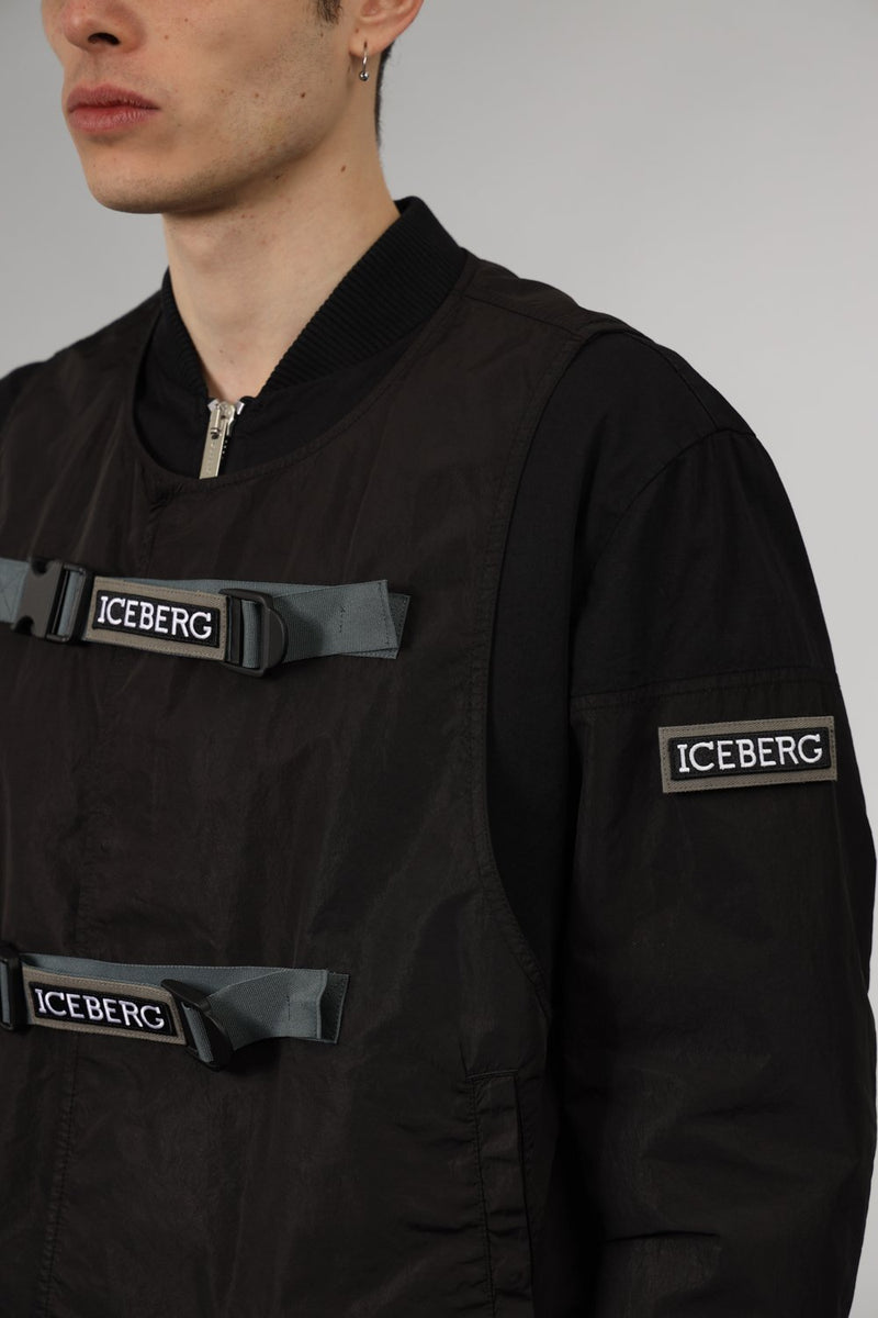 ICEBERG Giubbino con gilet in cotone