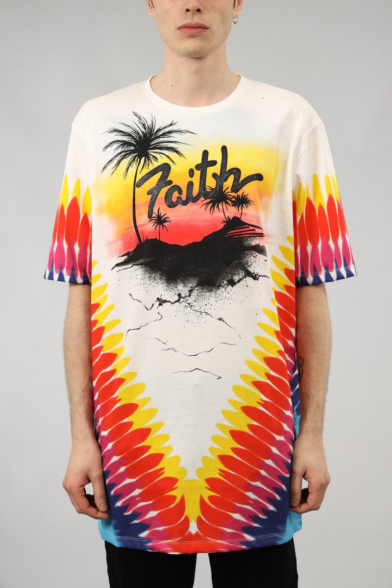 FAITH CONNEXION T-shirt stampata in cotone