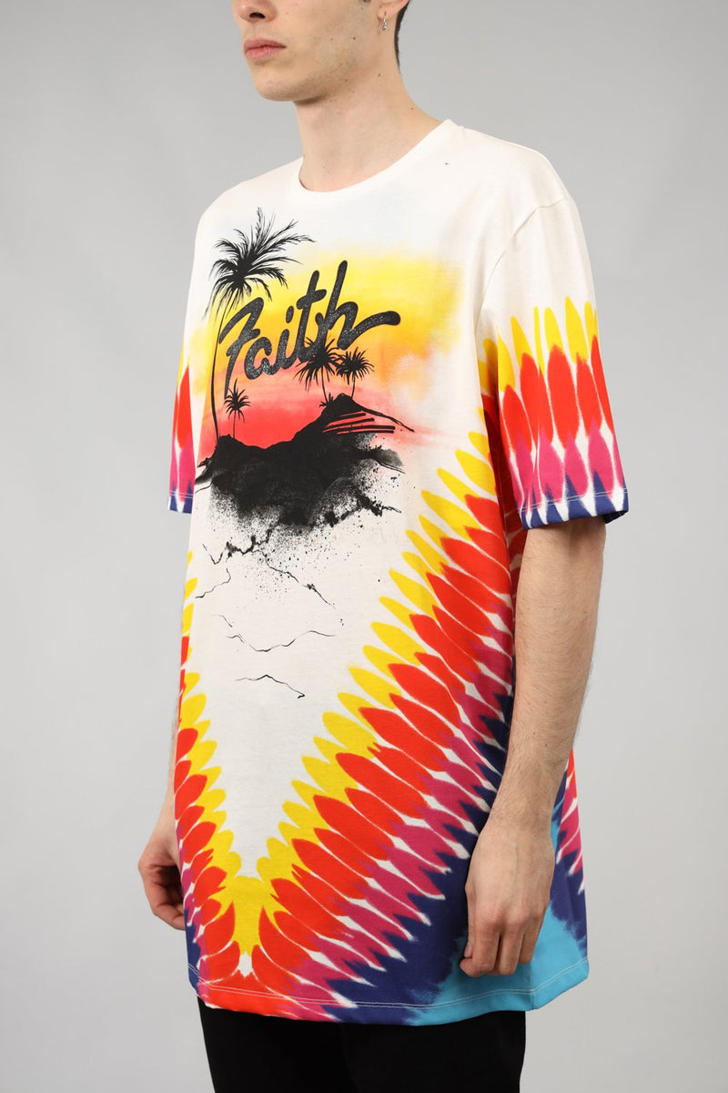 FAITH CONNEXION T-shirt stampata in cotone