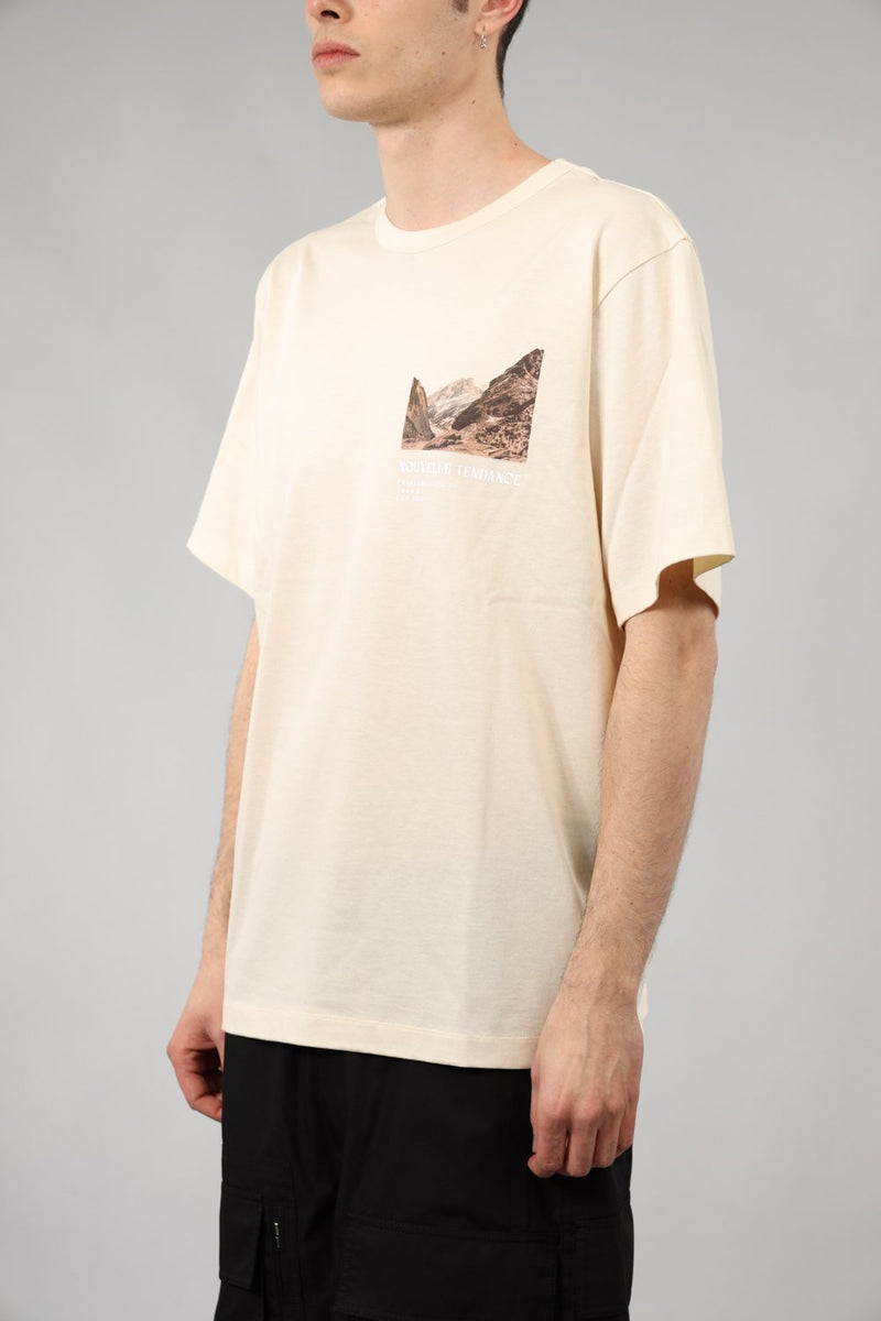 JUUN.J T-shirt con stampa in cotone