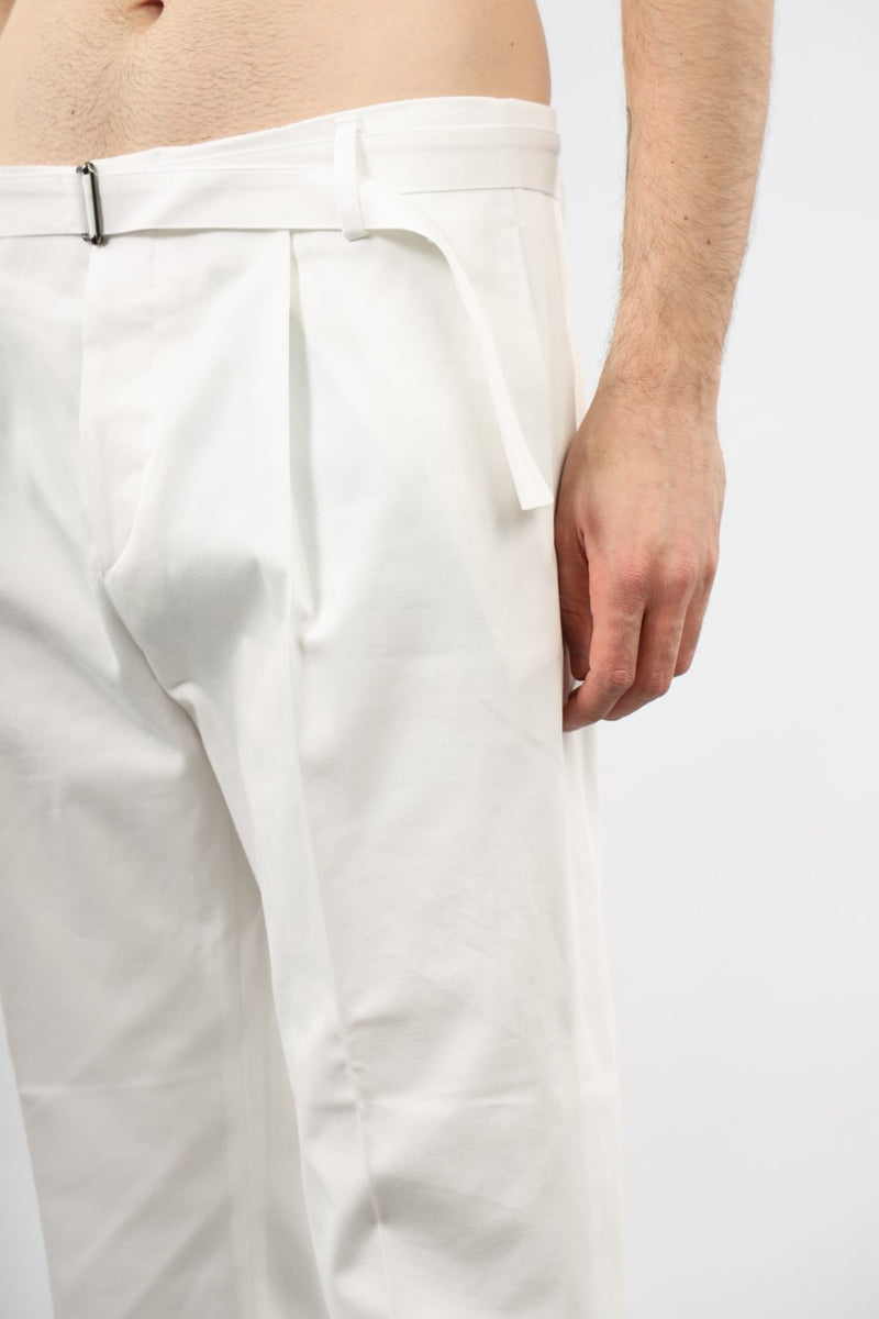 BEABLE CONCEPT Pantaloni con pinces in cotone