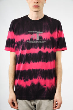 DIESEL T-shirt t-just effetto tie dye in cotone