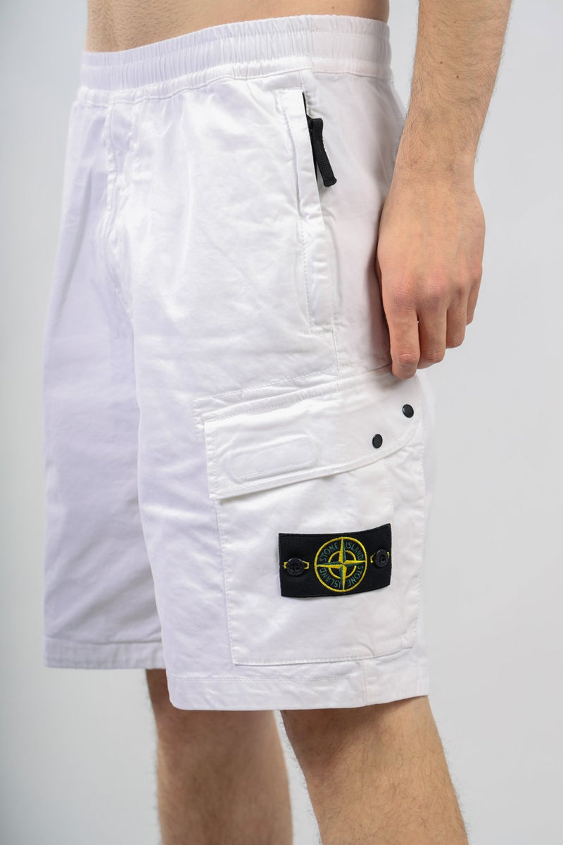 STONE ISLAND Bermuda tinto in capo