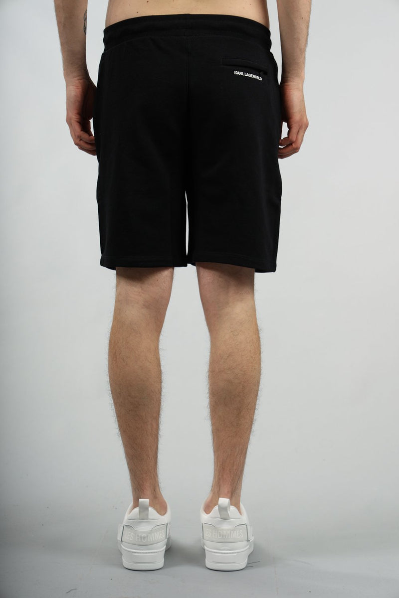 KARL LAGERFELD Bermuda jogger in felpa