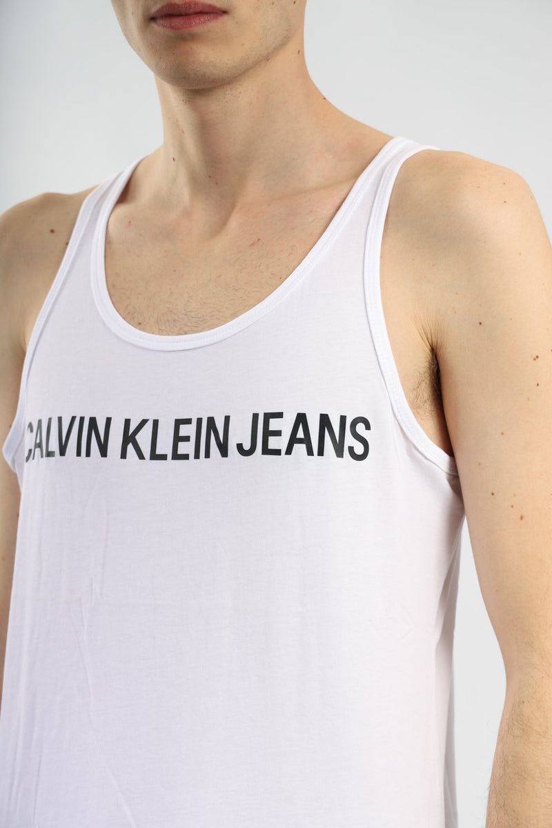 CALVIN KLEIN JEANS Canotta in cotone con logo