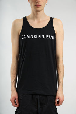 CALVIN KLEIN JEANS Canotta in cotone con logo