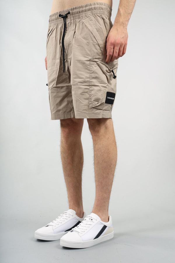 CALVIN KLEIN JEANS Bermuda cargo in cotone