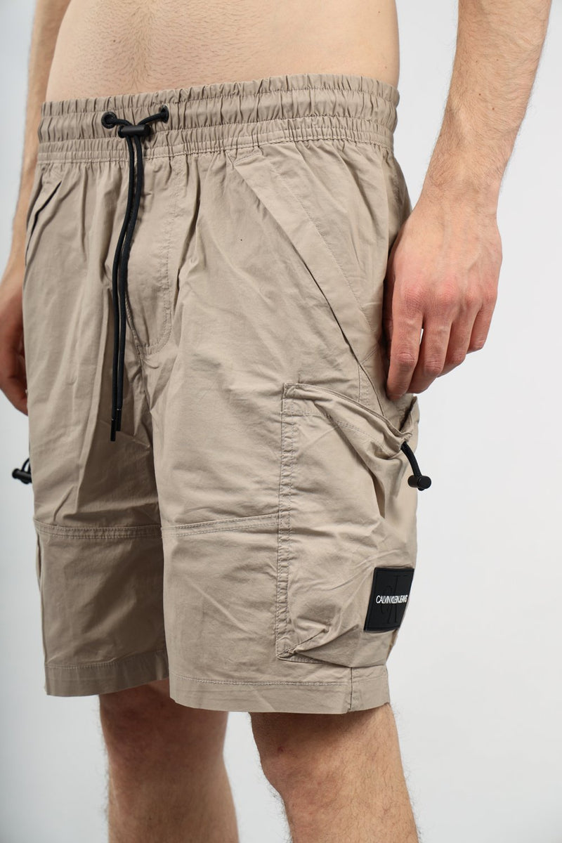 CALVIN KLEIN JEANS Bermuda cargo in cotone