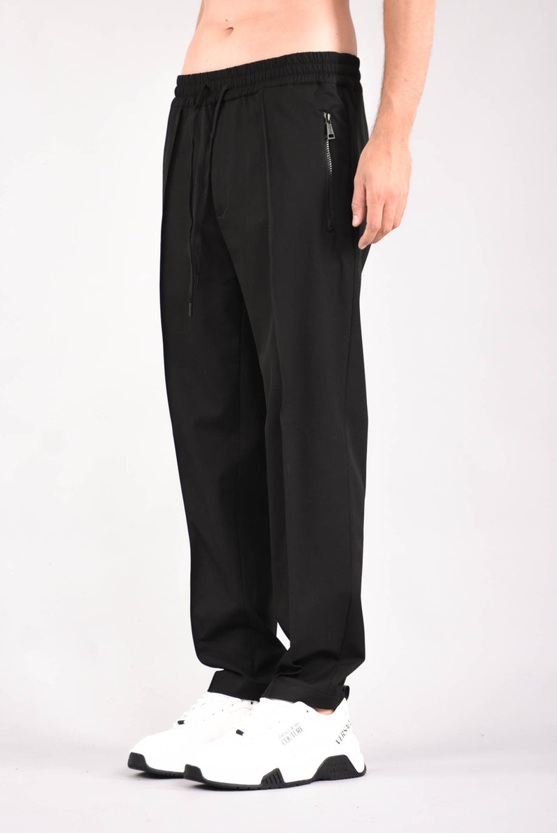 VERSACE JEANS COUTURE Pantaloni jogging in cotone