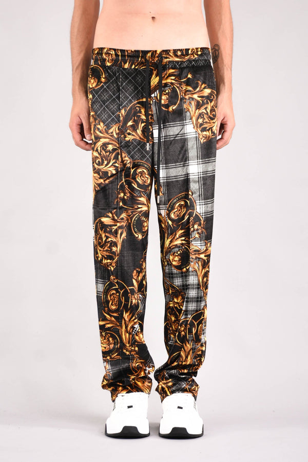 VERSACE JEANS COUTURE Pantaloni jogging fantasia barocca