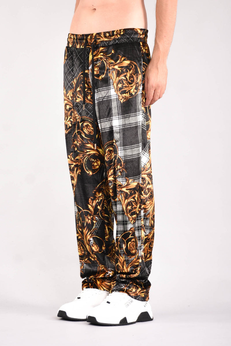 VERSACE JEANS COUTURE Pantaloni jogging fantasia barocca